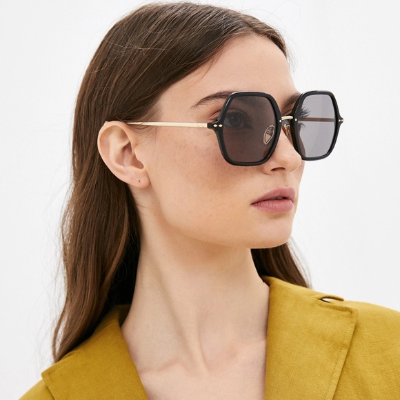 Gafas Isabel Marant Para Mujer - Modelo IM 0187, Color Havana O Negro, Medidas 52/18/145